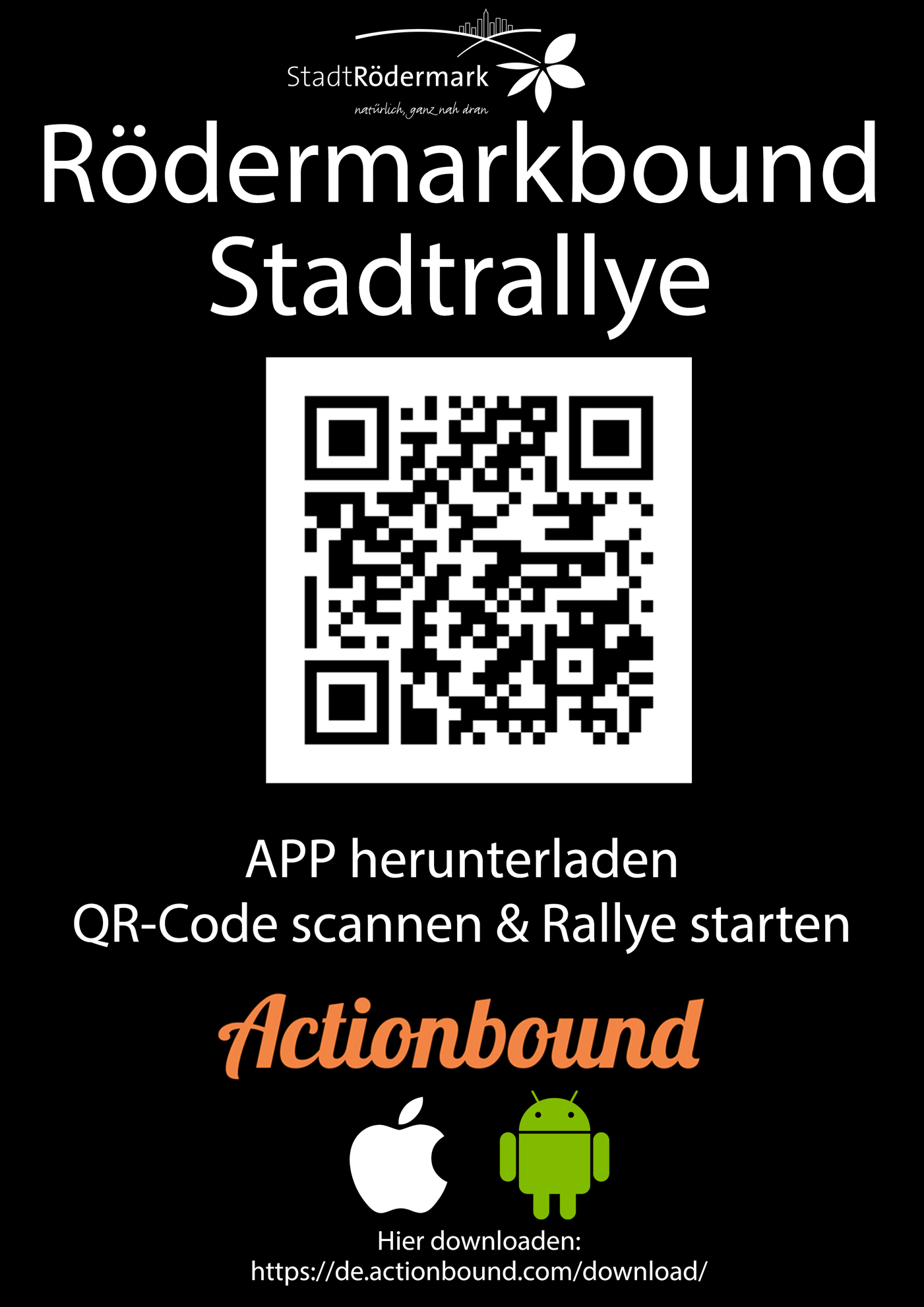 Actionbound Sommerferien Stadtrallye für Jugendliche Rödermark