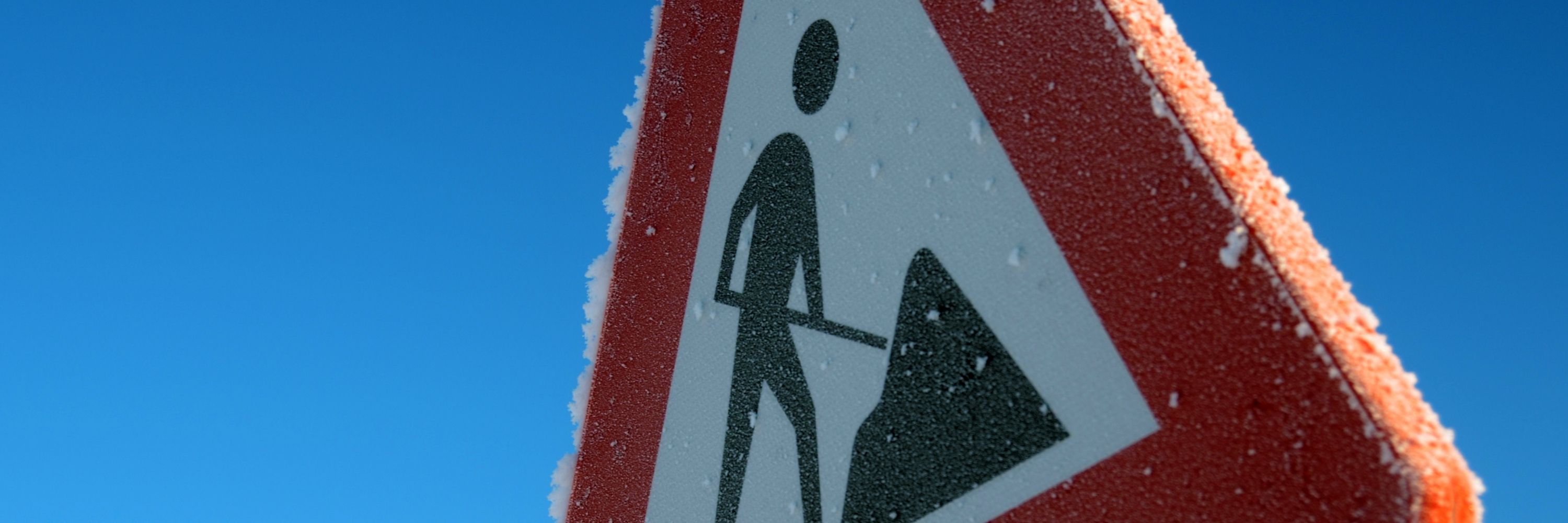 Arbeitsstellen im Straßenraum