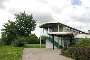 Eingang Turnhalle in der Kulturhalle
