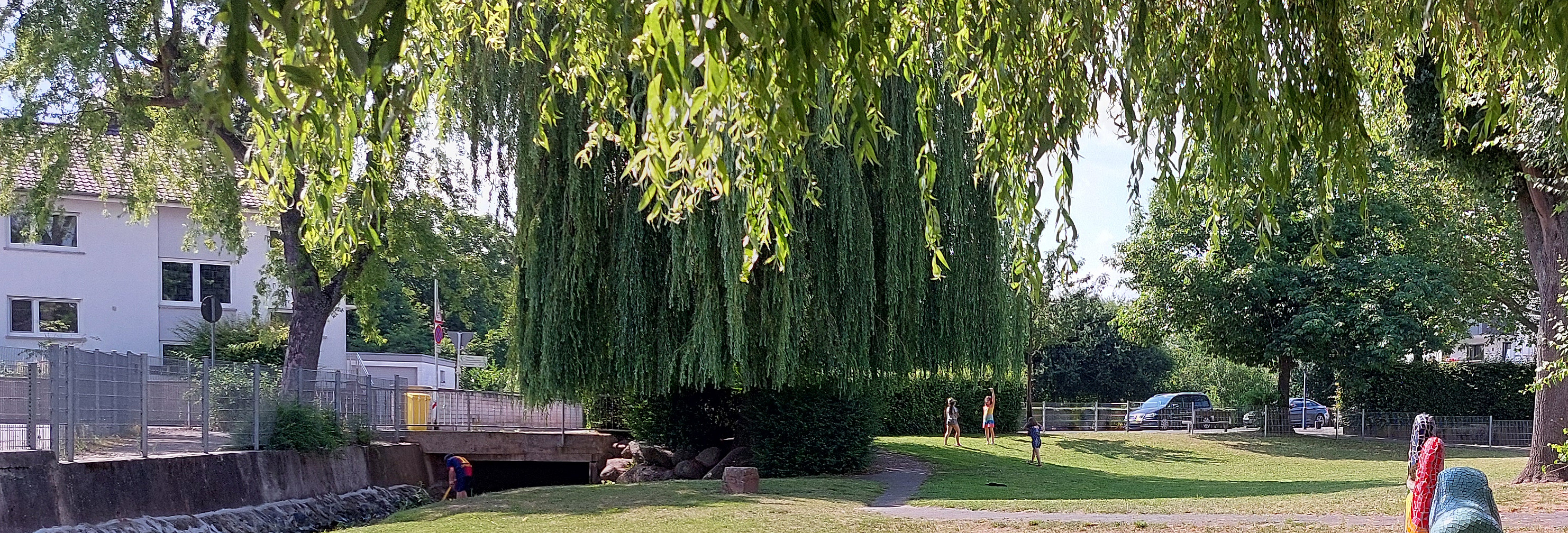 Ausbau Grünzug Rathausplatz zur Grünen Mitte